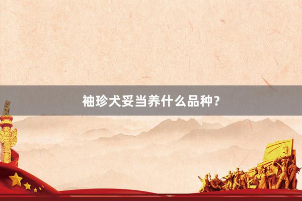 袖珍犬妥当养什么品种？